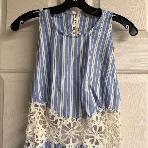 Majorelle Lace Trim Maxi Dress - Picture 6 of 8